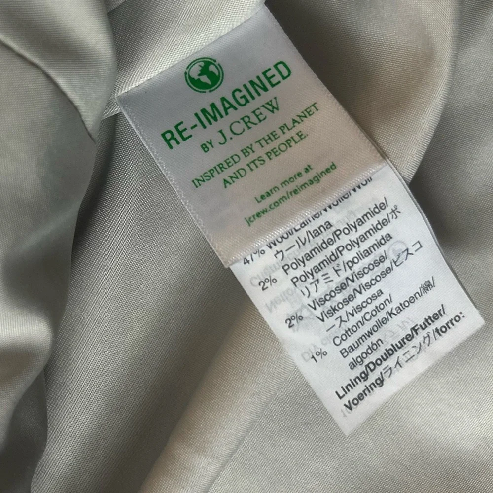 J.crew city coat wool heather grey - Picture 9 of 14